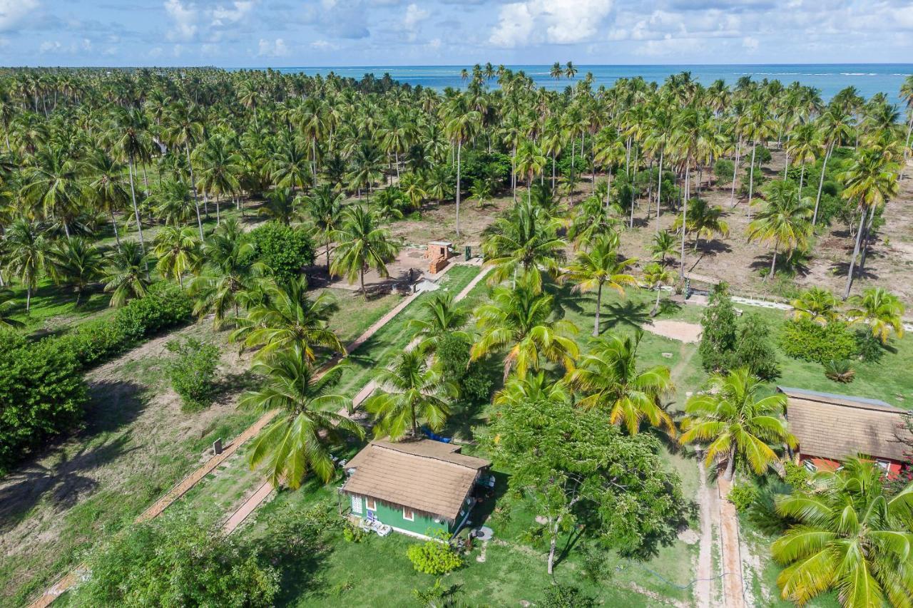 Bangalô Verde Recanto Uaná - 280m praia Tatuamunha Maceio  Bagian luar foto